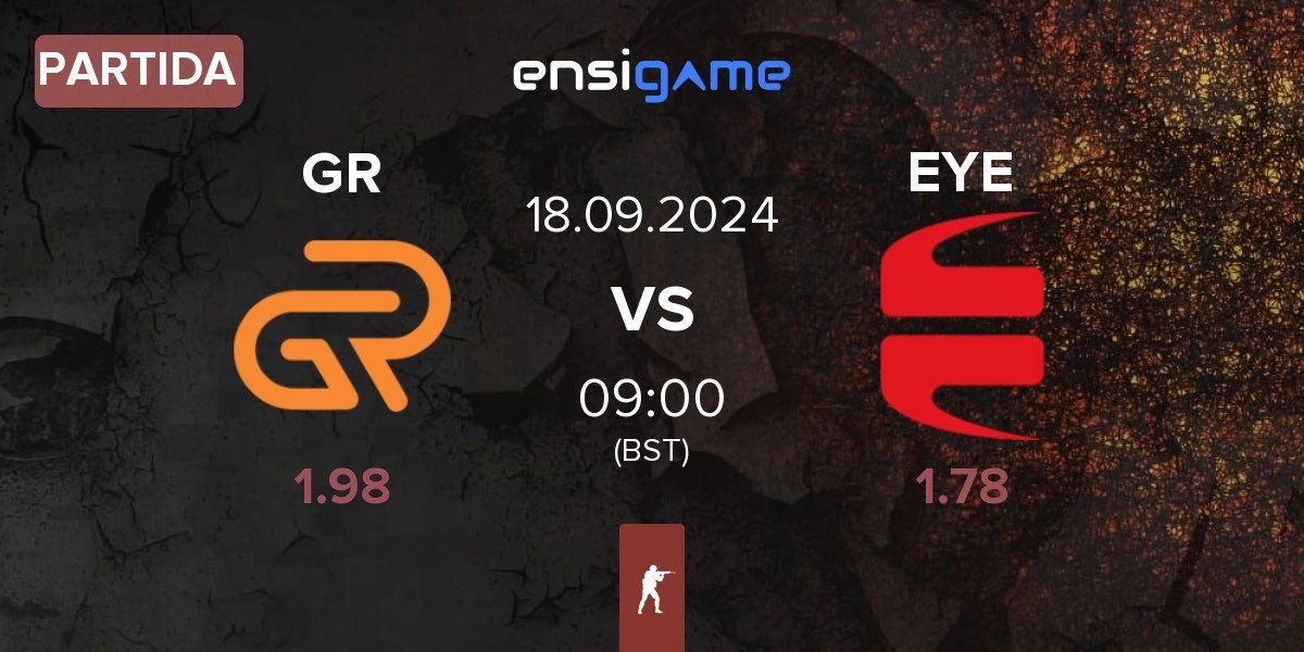 Partida GR Gaming GR vs EYEBALLERS EYE | 18.09