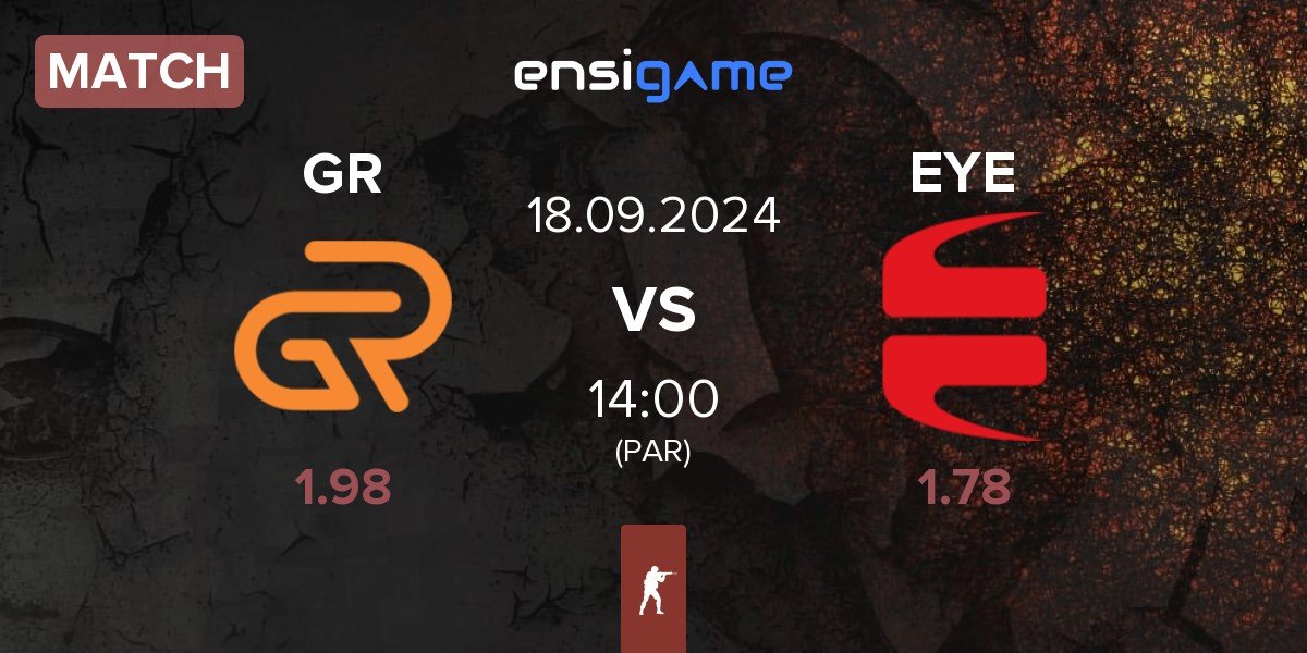 Match GR Gaming GR vs EYEBALLERS EYE | 18.09