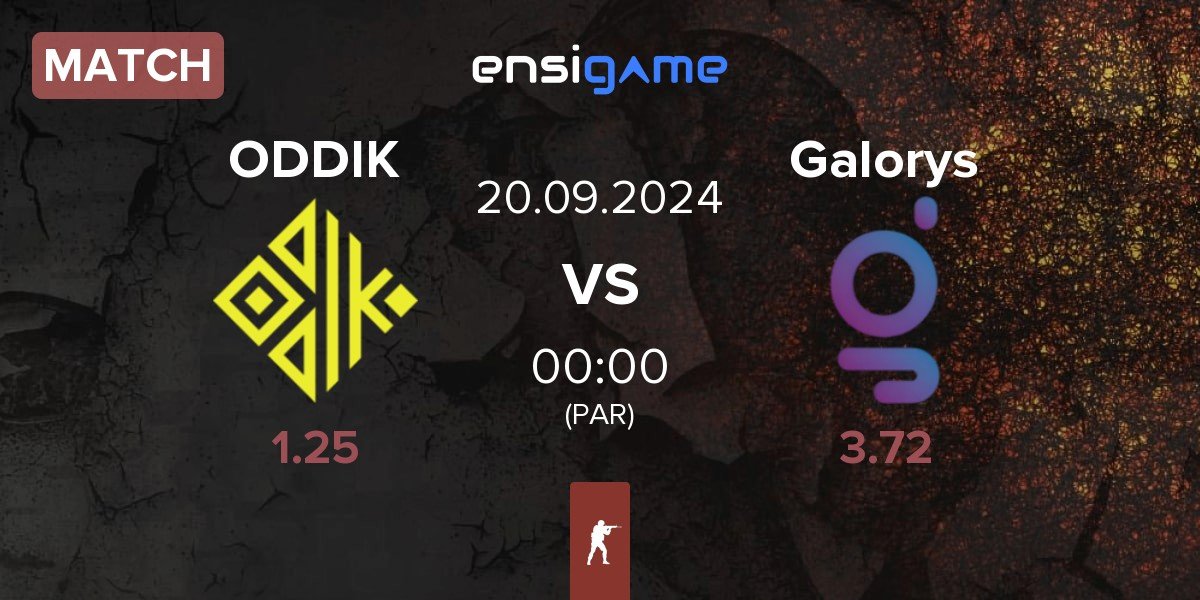 Match ODDIK vs Galorys | 20.09