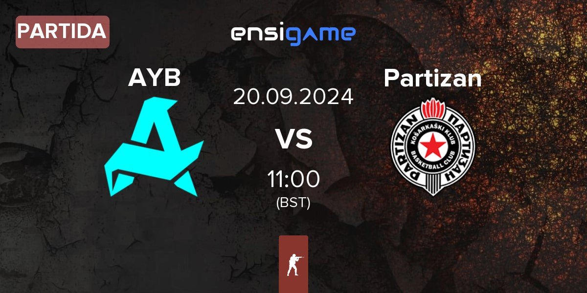 Partida Aurora Young Blud AYB vs Partizan | 20.09