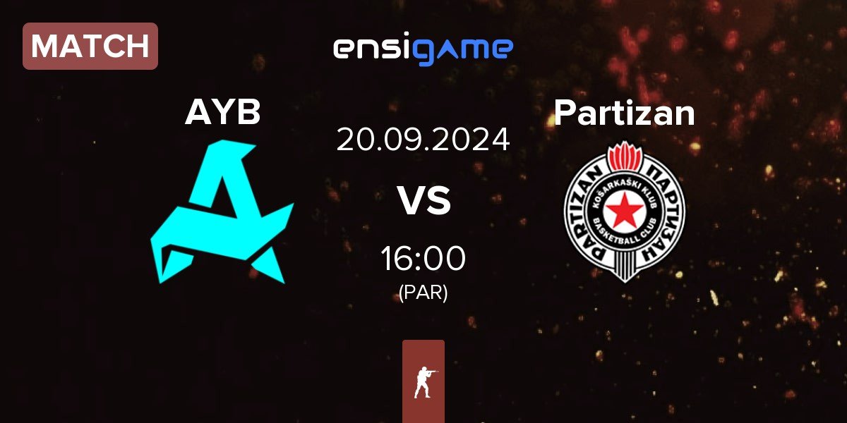 Match Aurora Young Blud AYB vs Partizan | 20.09