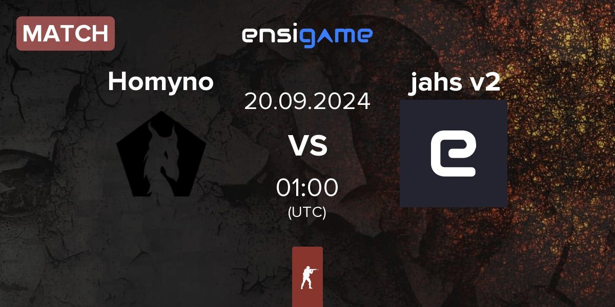 Match Homyno vs jahsdnmasjdm v2 jahs v2 | 20.09