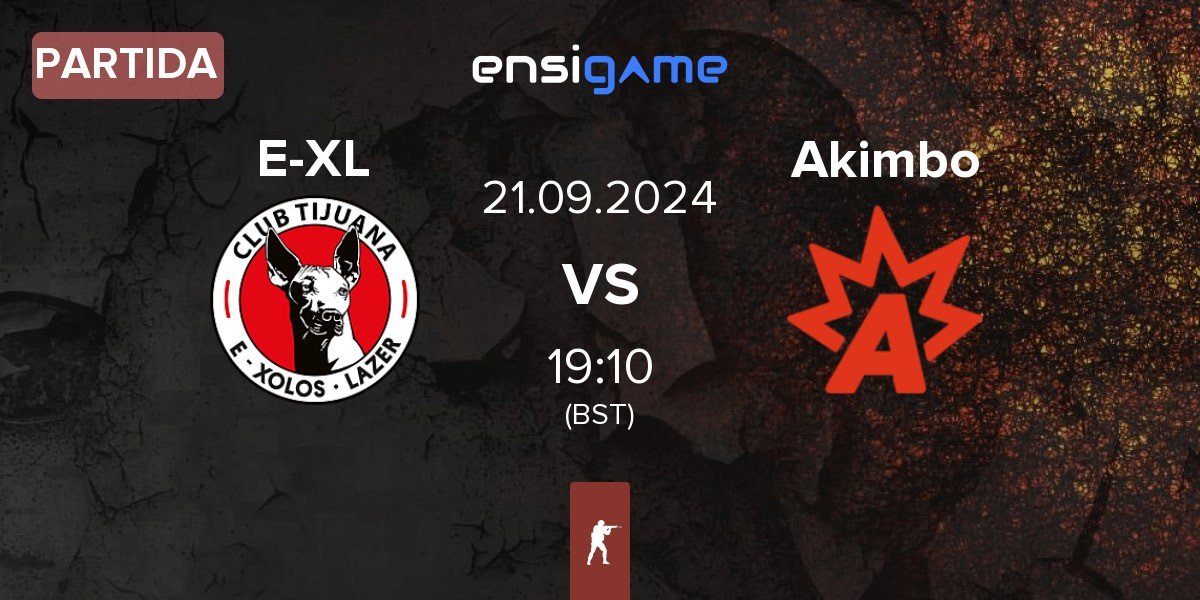 Partida E-Xolos LAZER E-XL vs Akimbo Esports Akimbo | 21.09