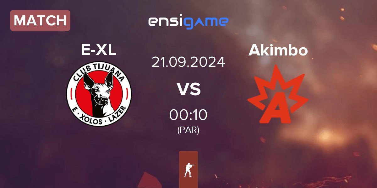 Match E-Xolos LAZER E-XL vs Akimbo Esports Akimbo | 21.09