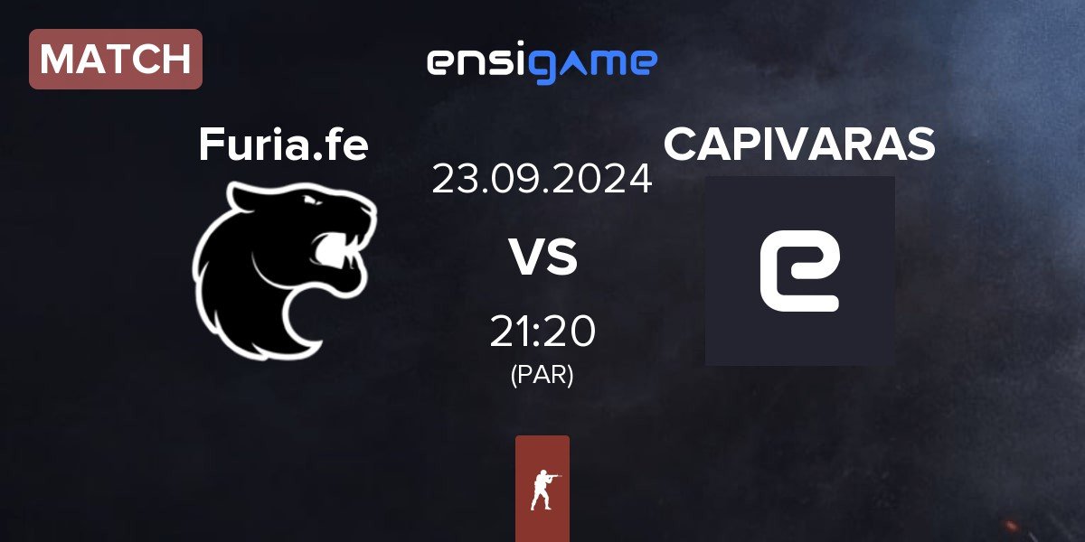 Match FURIA Esports Female Furia.fe vs CAPIVARAS | 23.09