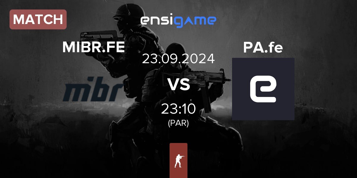 Match MIBR Female MIBR.FE vs Peak Academy Female PA.fe | 23.09