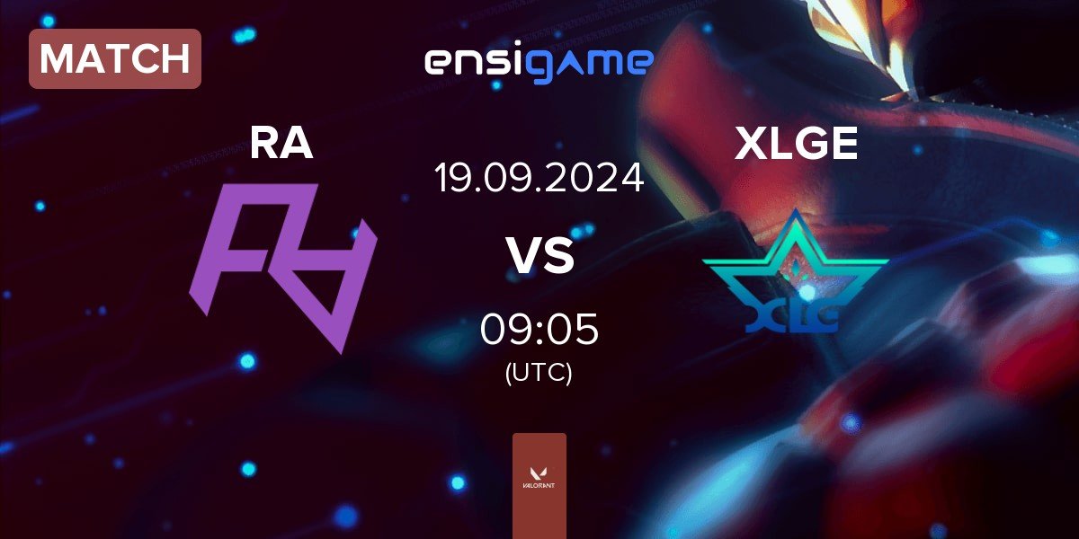 Match Rare Atom RA vs XLG Esports XLGE | 19.09