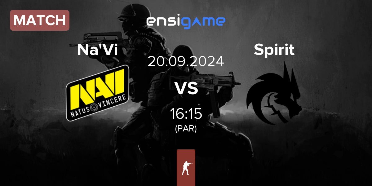 Match Natus Vincere Na'Vi vs Team Spirit Spirit | 20.09