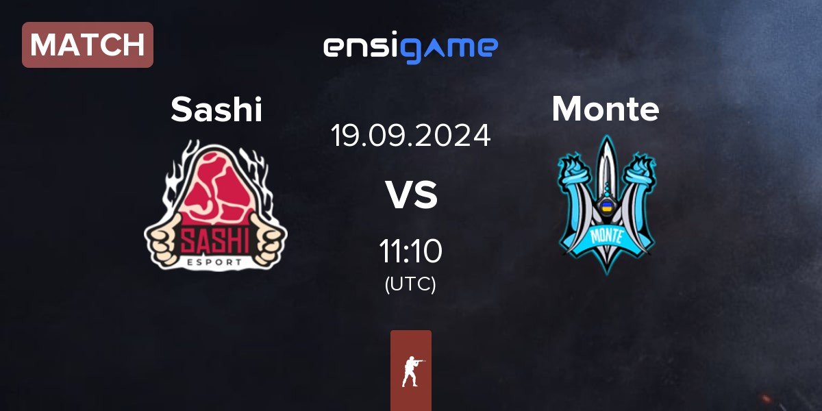 Match Sashi Esport Sashi vs Monte | 19.09