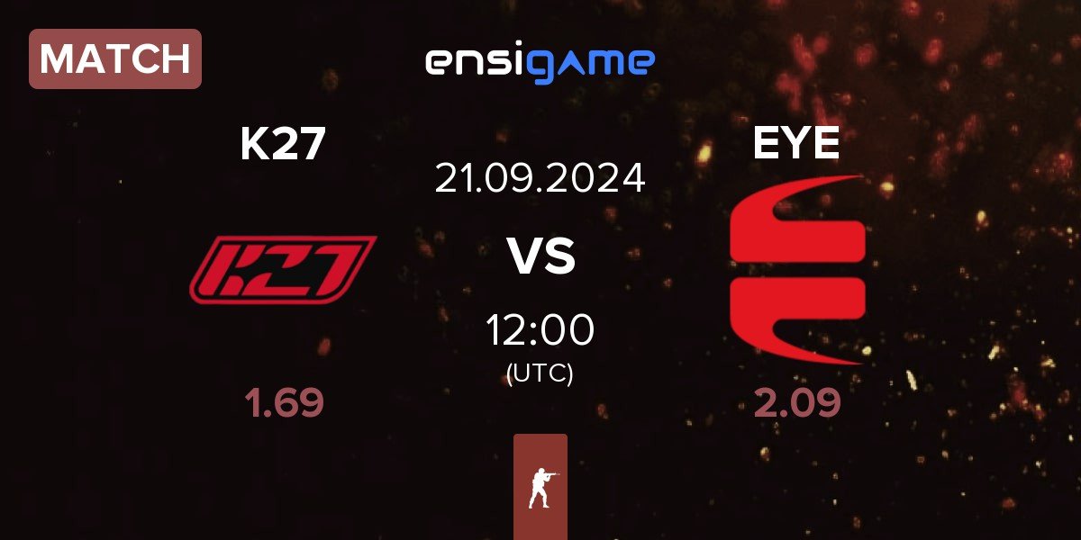 Match K27 vs EYEBALLERS EYE | 21.09