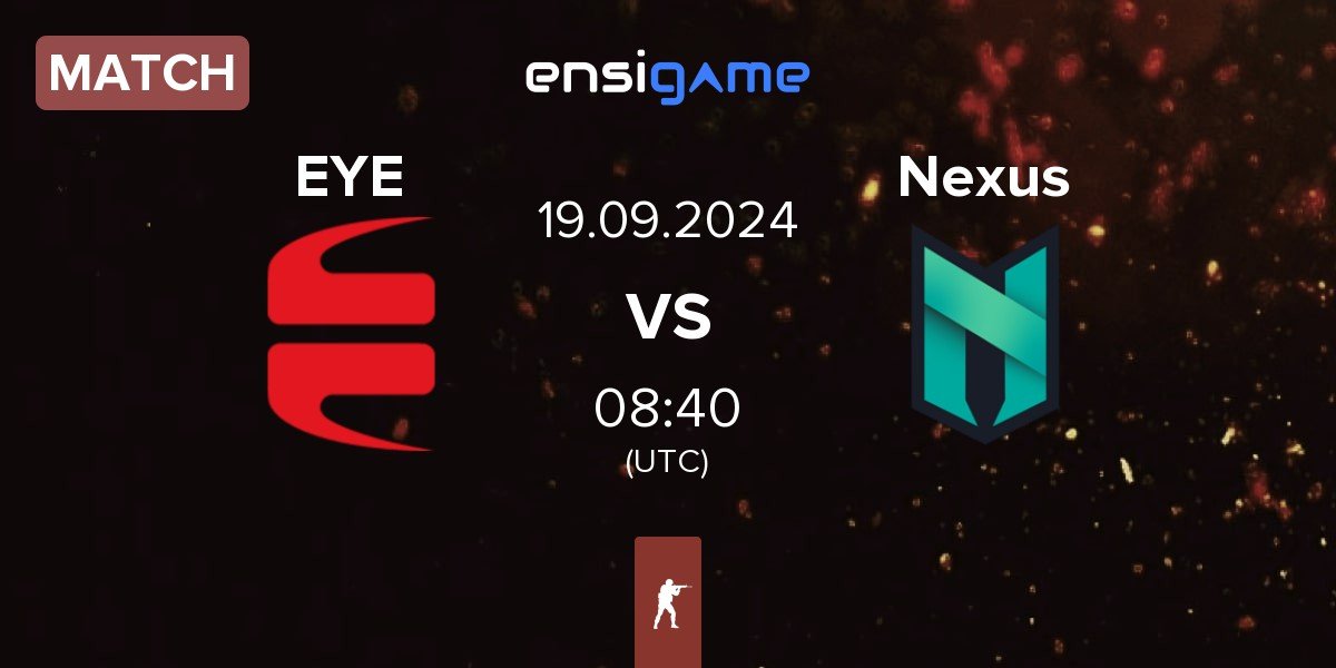 Match EYEBALLERS EYE vs Nexus Gaming Nexus | 19.09