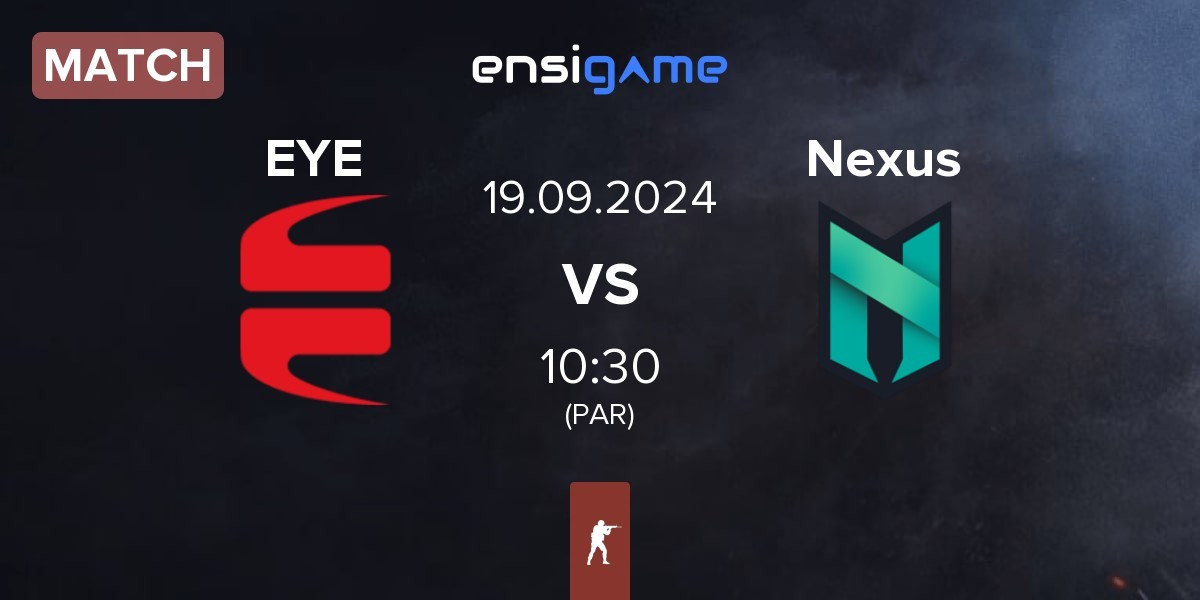 Match EYEBALLERS EYE vs Nexus Gaming Nexus | 19.09