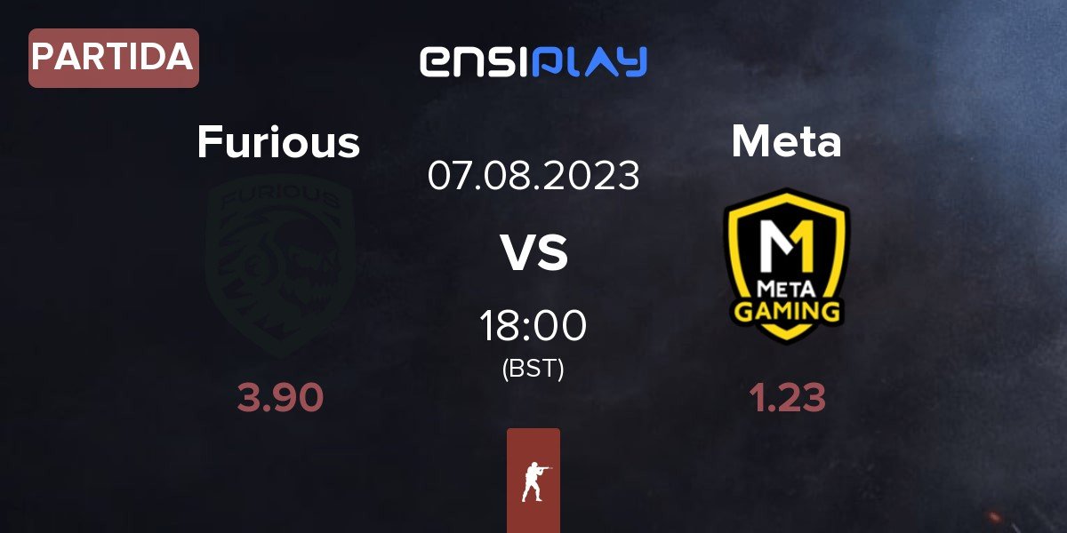 Partida Furious Gaming Furious vs Meta Gaming Meta | 07.08