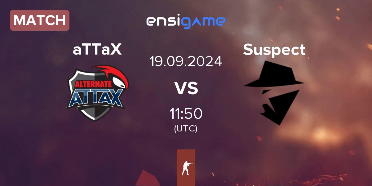 Match ALTERNATE aTTaX aTTaX vs The Suspect Suspect | 19.09