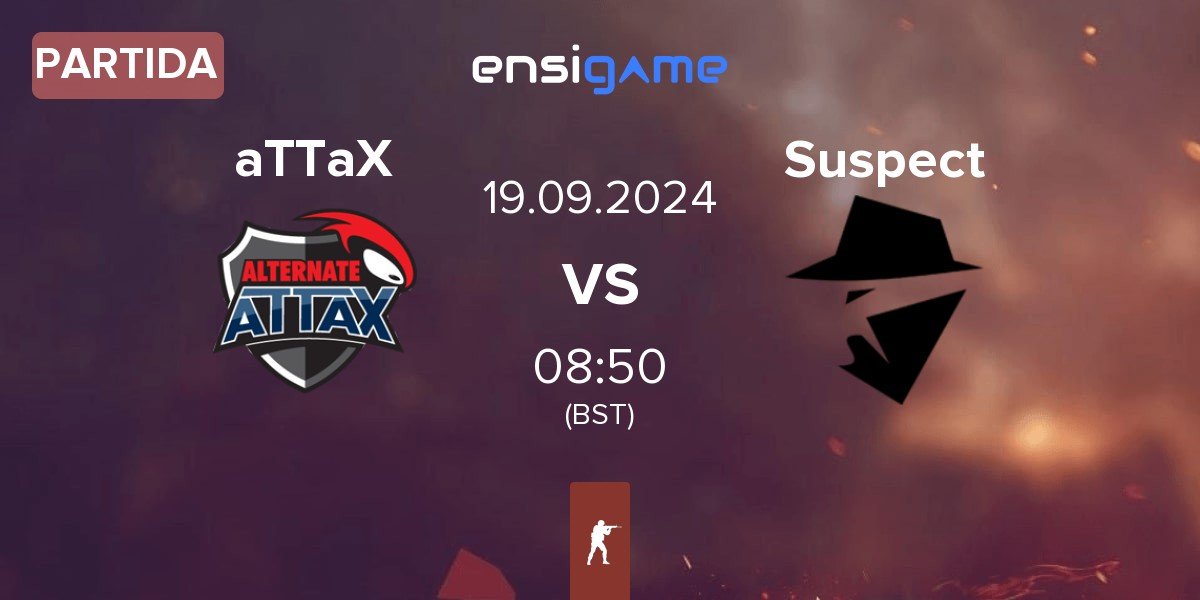 Partida ALTERNATE aTTaX aTTaX vs The Suspect Suspect | 19.09