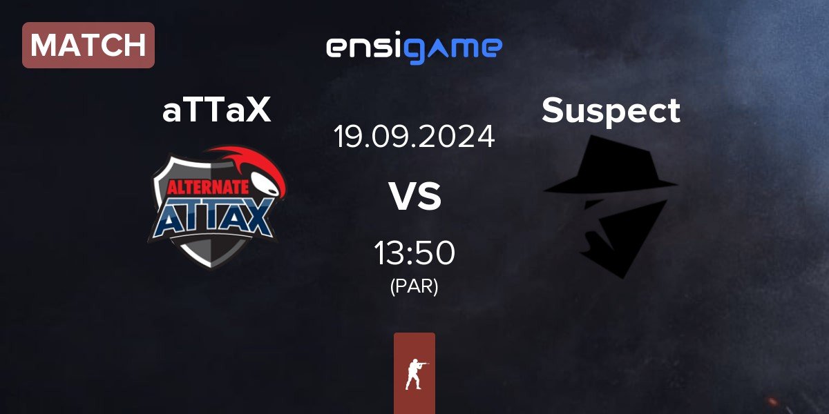 Match ALTERNATE aTTaX aTTaX vs The Suspect Suspect | 19.09