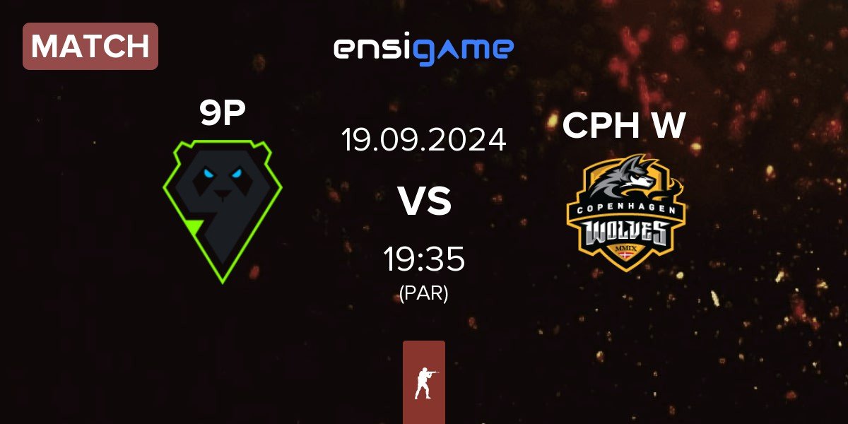 Match 9 Pandas 9P vs Copenhagen Wolves CPH W | 19.09