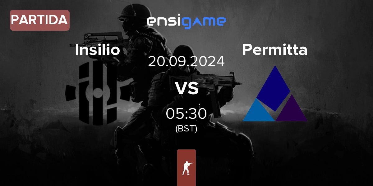 Partida Insilio vs Permitta Esports Permitta | 20.09