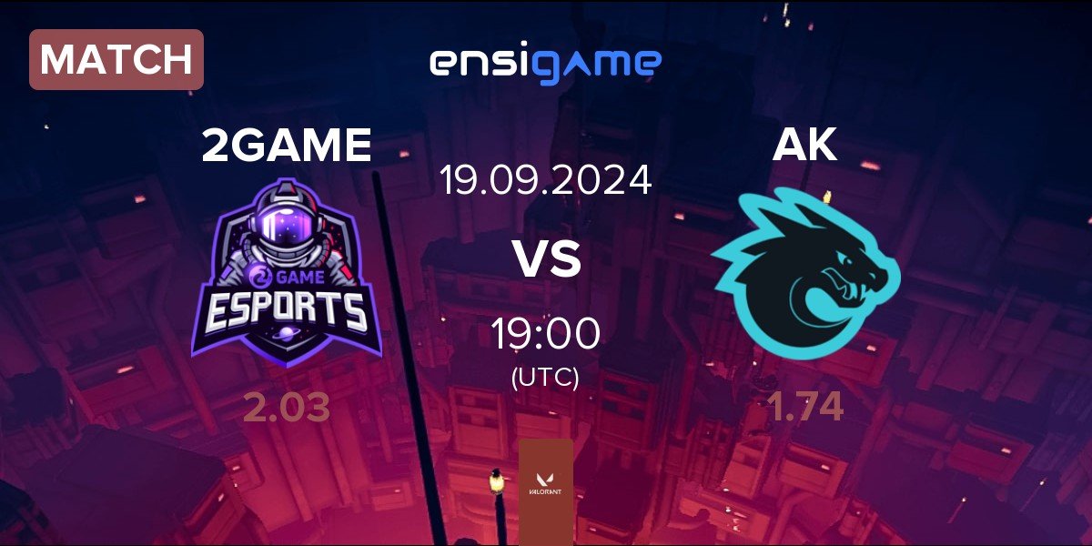 Match 2GAME Esports 2GAME vs All Knights AK | 19.09