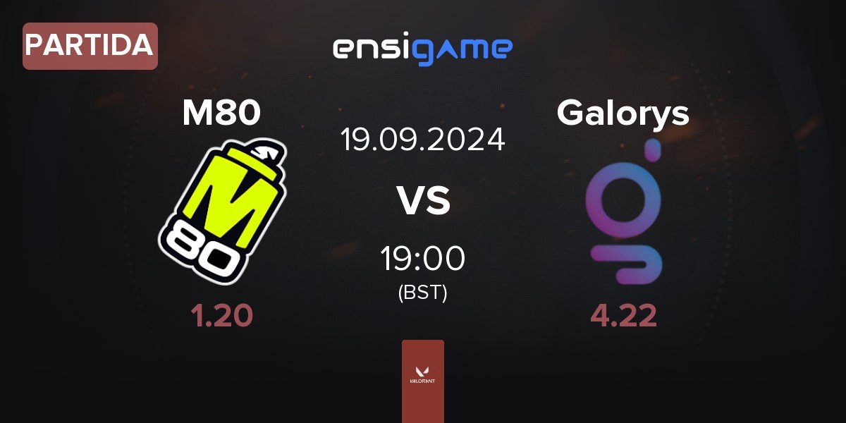 Partida M80 vs Galorys | 19.09