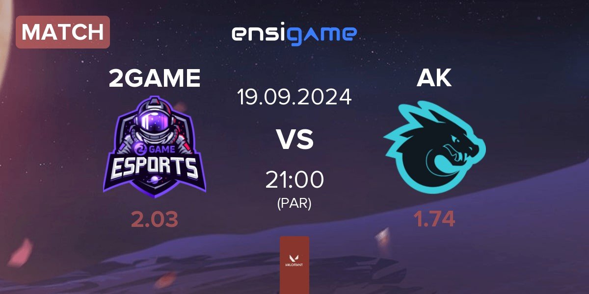 Match 2GAME Esports 2GAME vs All Knights AK | 19.09