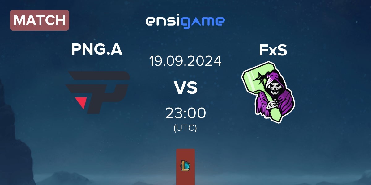 Match paiN Gaming Academy PNG.A vs Fear x Starforge FxS | 19.09