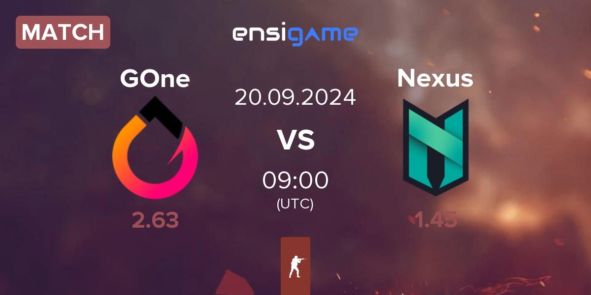 Match GenOne GOne vs Nexus Gaming Nexus | 20.09