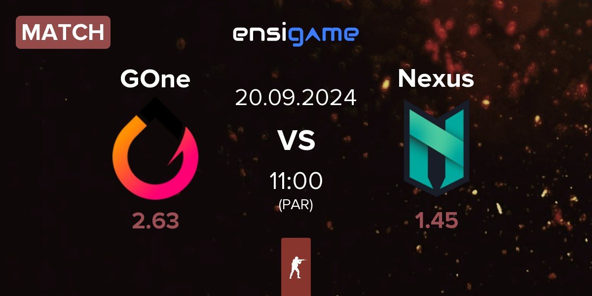 Match GenOne GOne vs Nexus Gaming Nexus | 20.09