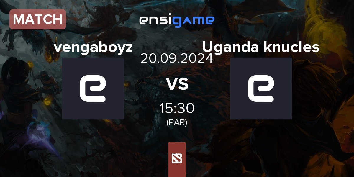 Match vengaboyz venga vs Uganda knucles knucles | 20.09