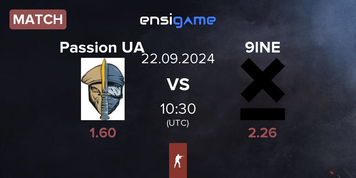 Match Passion UA vs 9INE | 22.09