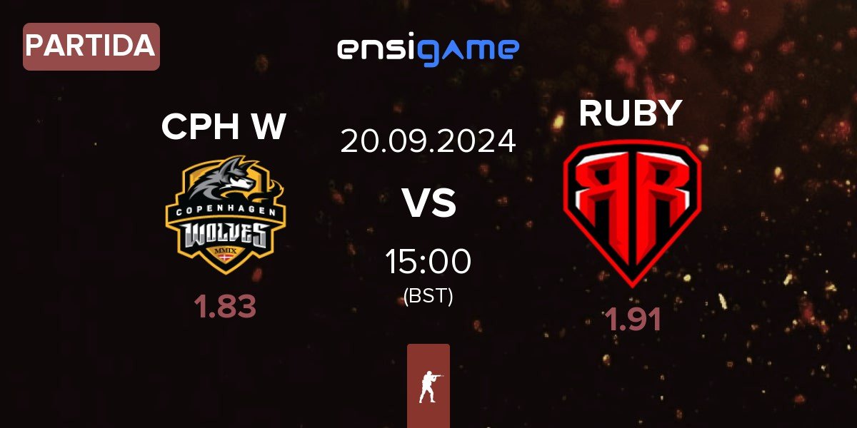 Partida Copenhagen Wolves CPH W vs RUBY | 20.09