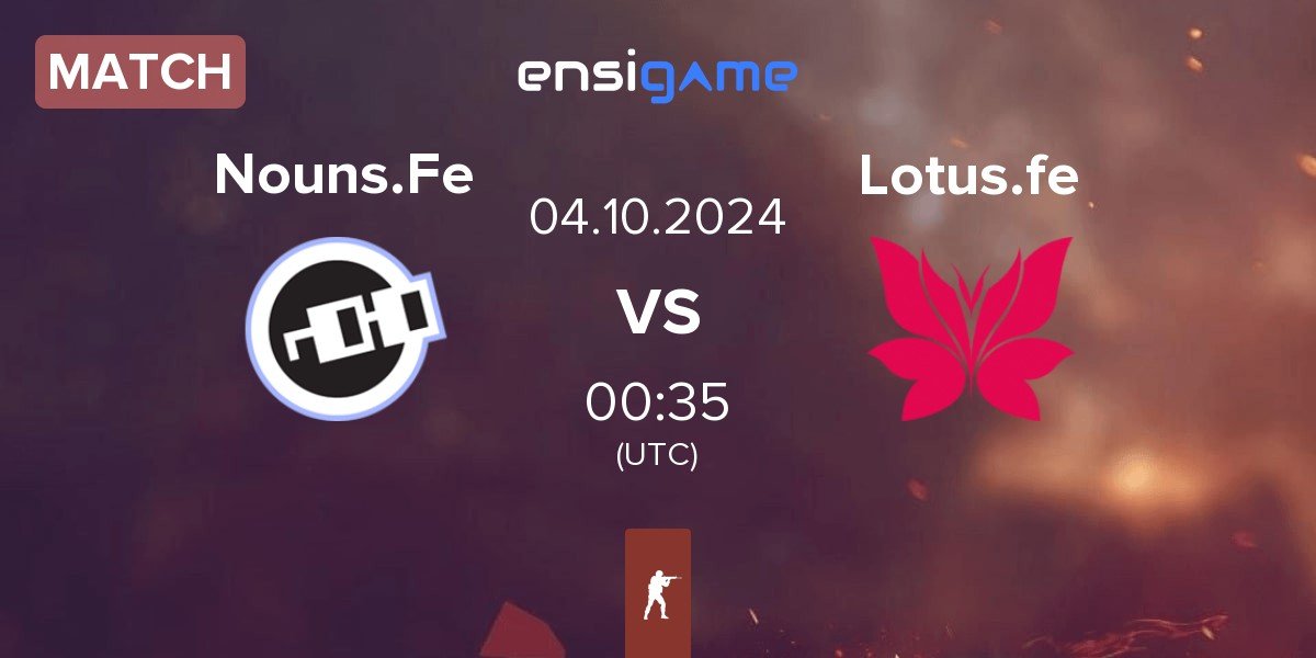 Match Nouns Female Nouns.Fe vs Lotus FE Lotus.fe | 04.10