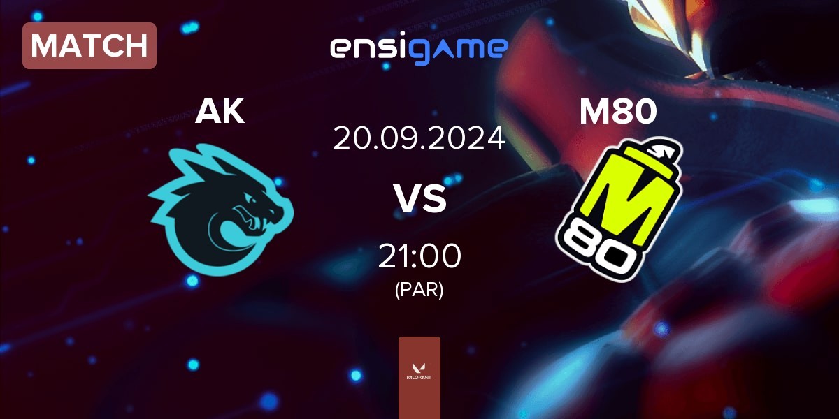 Match All Knights AK vs M80 | 20.09