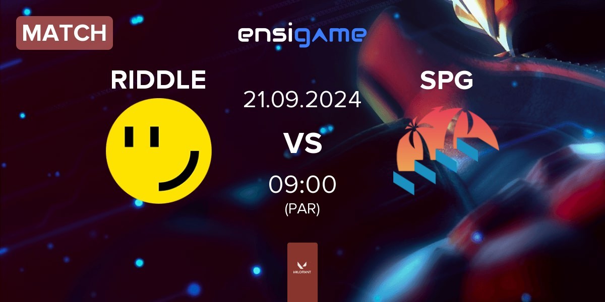 Match RIDDLE ORDER RIDDLE vs Sin Prisa Gaming SPG | 21.09