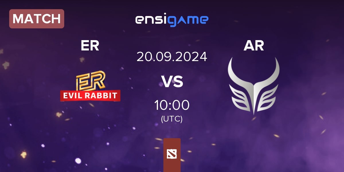 Match Evil Rabbit ER vs Azure Ray AR | 20.09