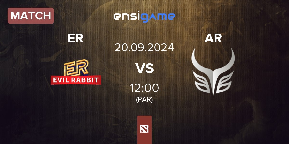 Match Evil Rabbit ER vs Azure Ray AR | 20.09