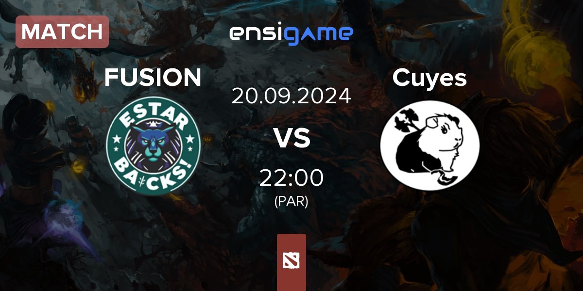 Match FUSION vs Cuyes Esports Cuyes | 20.09