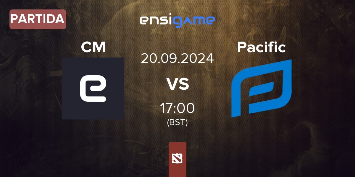 Partida ChatoMetraca CM vs Pacific Esports Pacific | 20.09