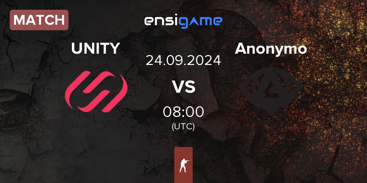 Match UNITY Esports UNITY vs Anonymo Esports Anonymo | 24.09