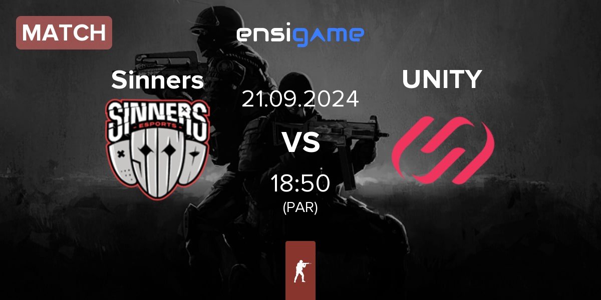 Match Sinners Esports Sinners vs UNITY Esports UNITY | 21.09