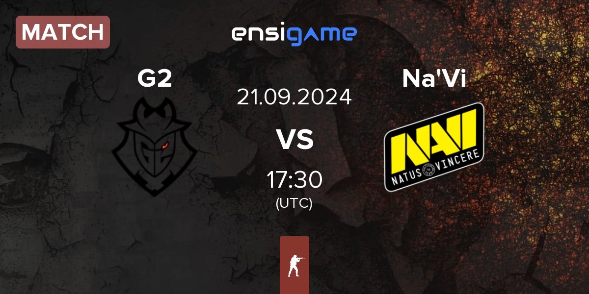 Match G2 Esports G2 vs Natus Vincere Na'Vi | 21.09