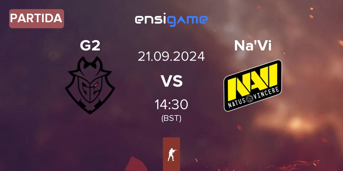 Partida G2 Esports G2 vs Natus Vincere Na'Vi | 21.09