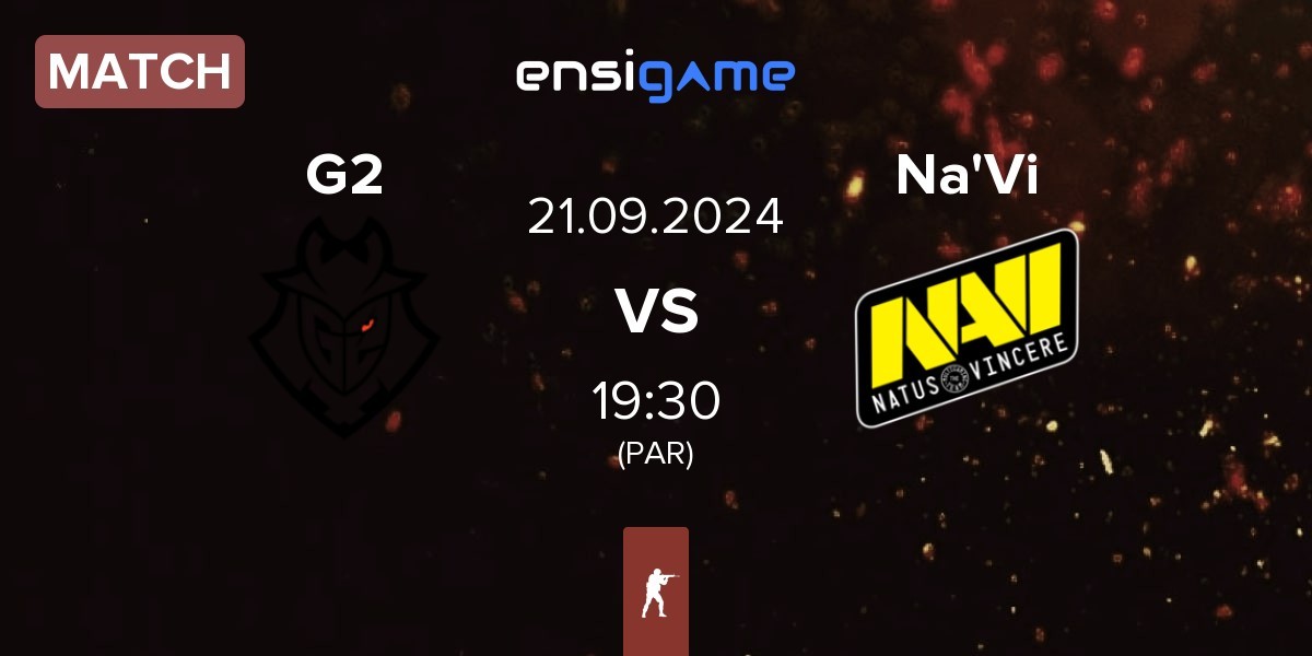 Match G2 Esports G2 vs Natus Vincere Na'Vi | 21.09