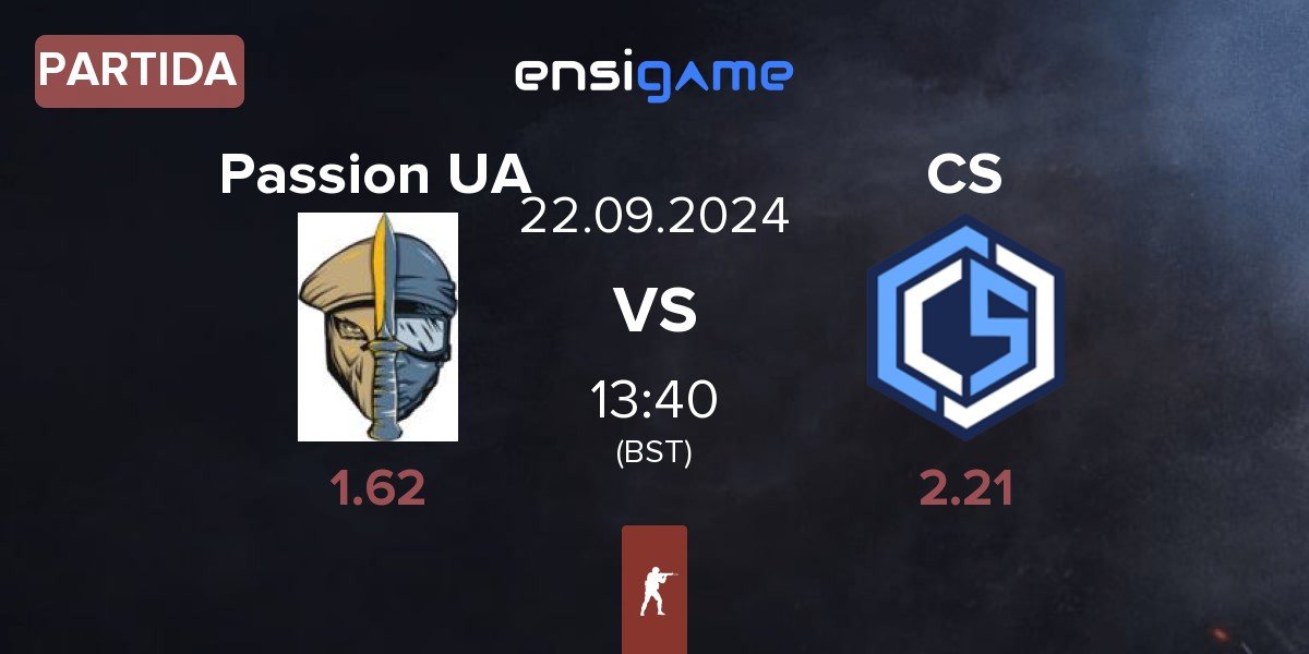 Partida Passion UA vs CYBERSHOKE Esports CS | 22.09