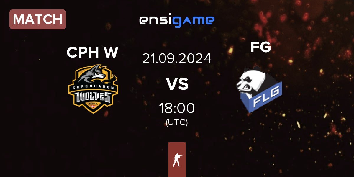 Match Copenhagen Wolves CPH W vs Fluffy Gangsters FG | 21.09