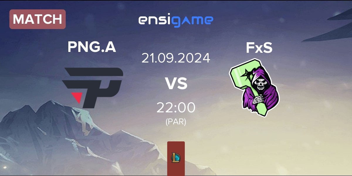 Match paiN Gaming Academy PNG.A vs Fear x Starforge FxS | 21.09