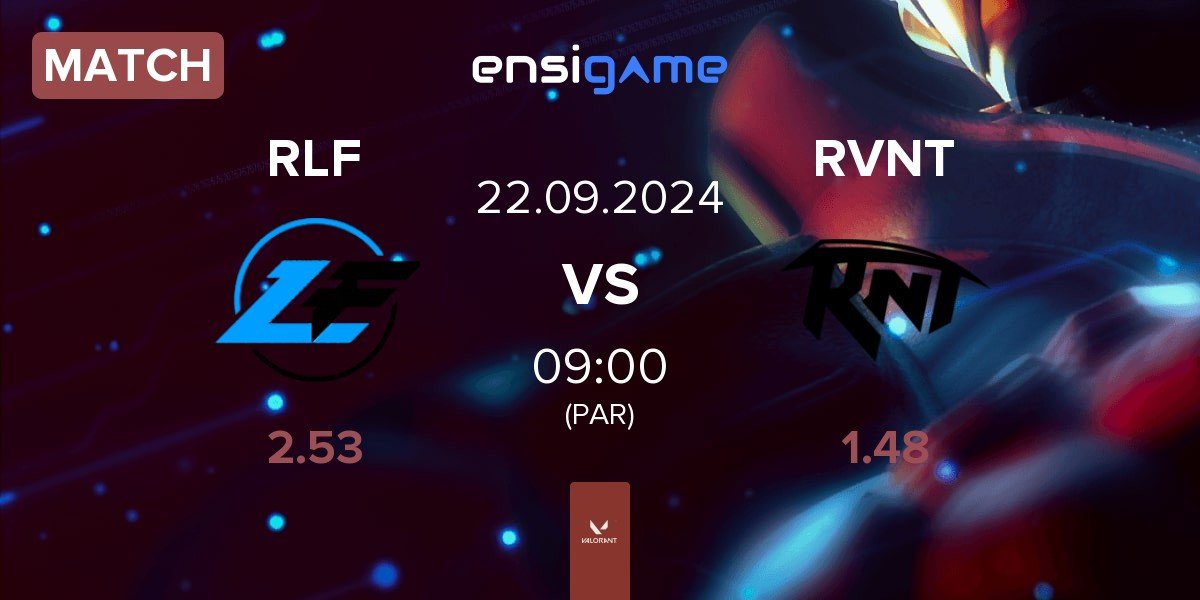 Match Rapid Lofi RLF vs Revenant Esports RVNT | 22.09