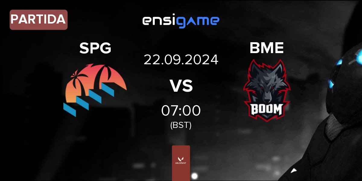 Partida Sin Prisa Gaming SPG vs BOOM Esports BME | 22.09