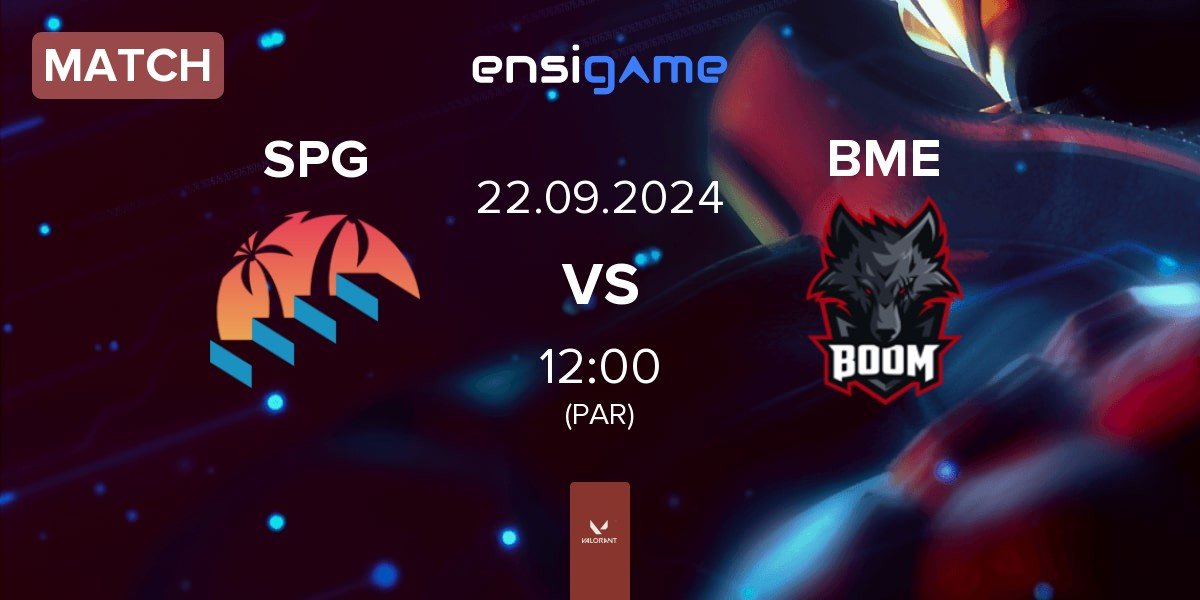 Match Sin Prisa Gaming SPG vs BOOM Esports BME | 22.09