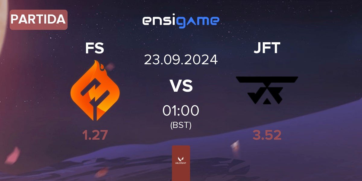 Partida FULL SENSE FS vs JFT Esports JFT | 23.09